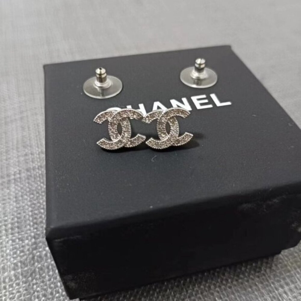 Chanel Classic Double C Small Earrings